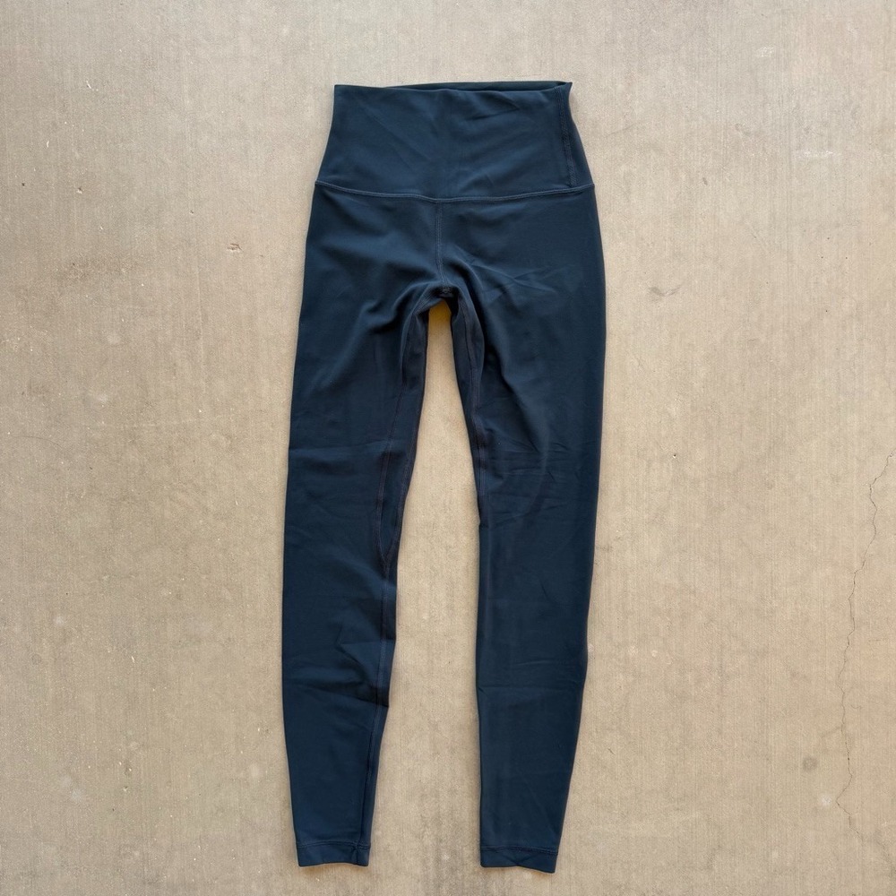 Lululemon Align Leggings Womens 4 Dark Gray High Rise Yoga Pants 28"